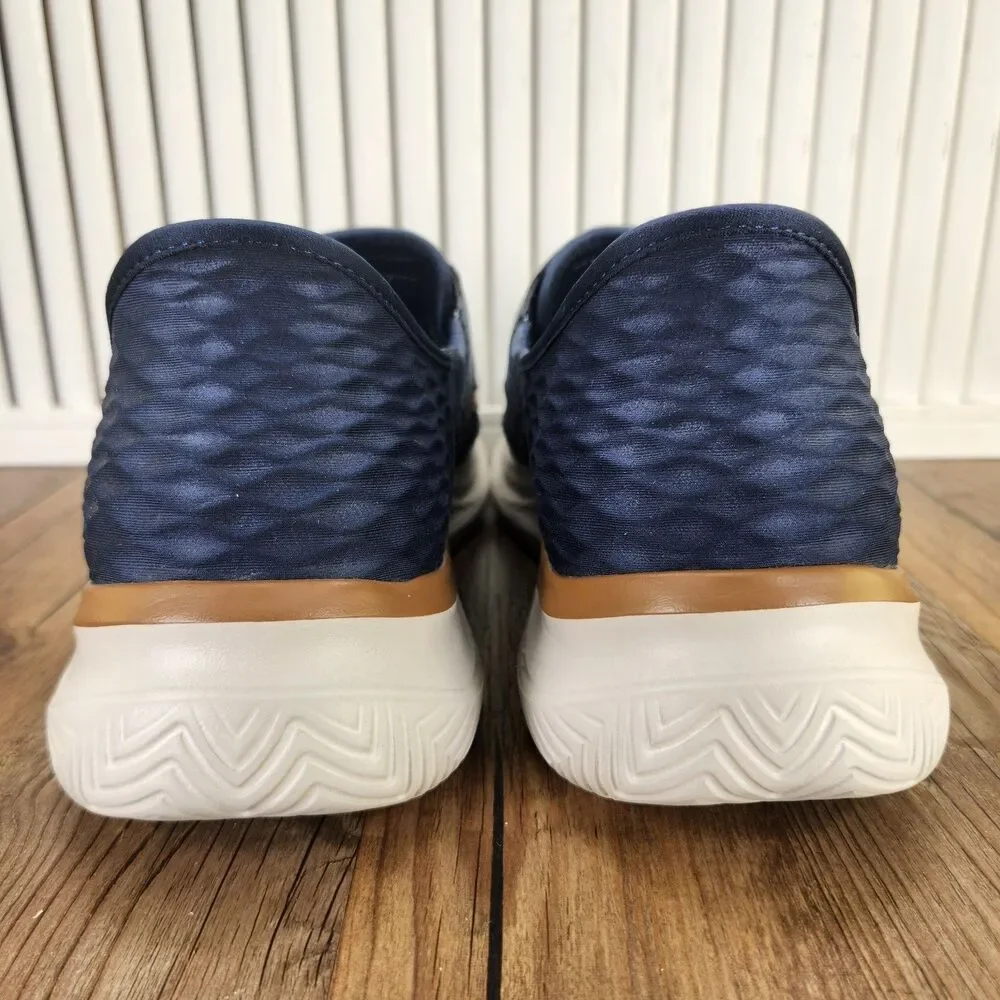 Skechers Slip-Ins RF Hasting Niko Hands Free Shoes Men's 11 Navy Casual Sneakers